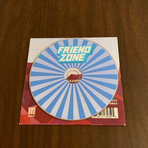 [4/$25]  LOOT CRATE EXCLUSIVE THE FRIEND ZONE SOUNDTRACK CD WITH BONUS TRACK - Picture 3 of 4